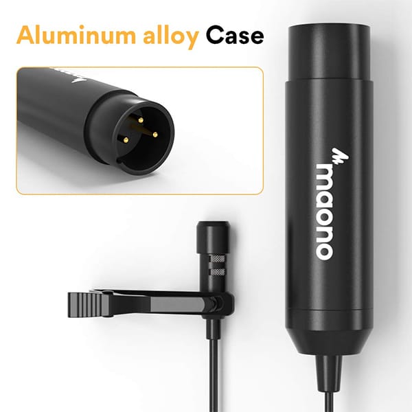 Maono AU-XLR10 XLR Collar Lavalier Microphone view 2