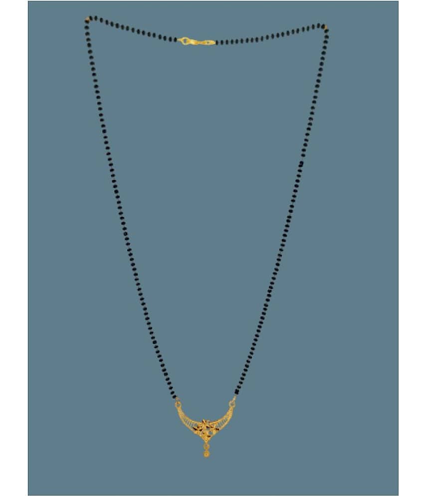 shankhraj mall - Golden Mangalsutra ( Pack of 1 ) view 2