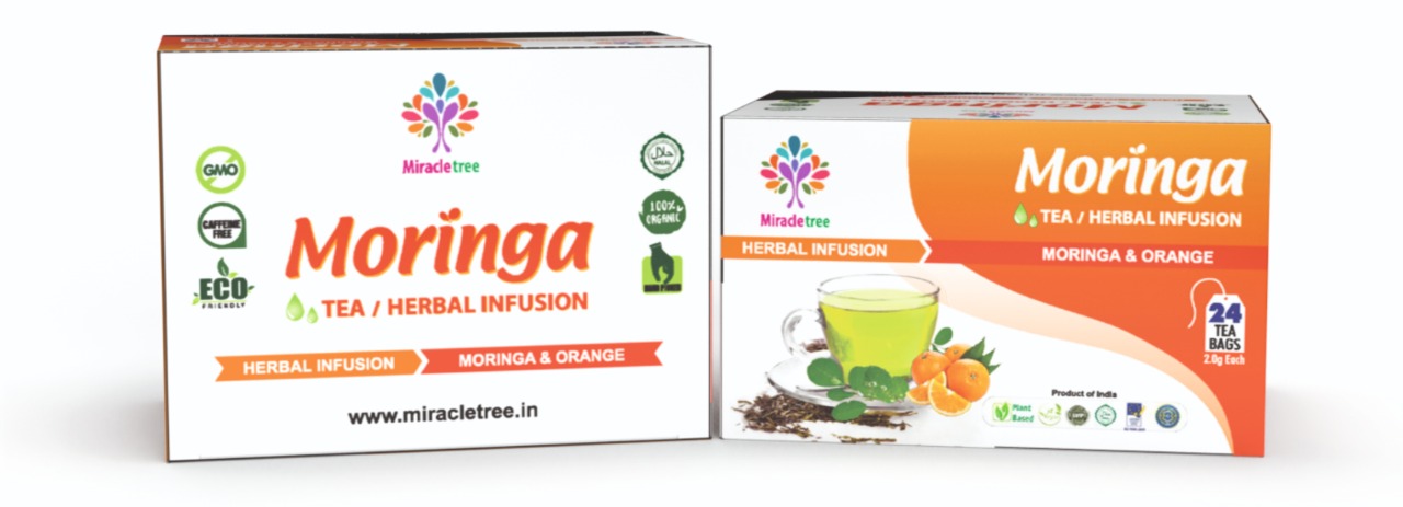 Moringa and Orange Dip Tea (24 Dips)