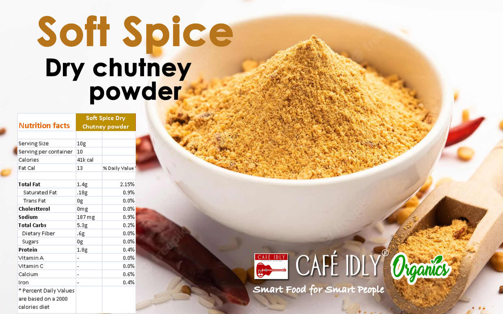 Soft Spice Dry Chutney Powder, 200 gm view 2