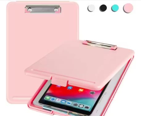A4 File Box Document Folder Writing Pad Box Organizer, view 2