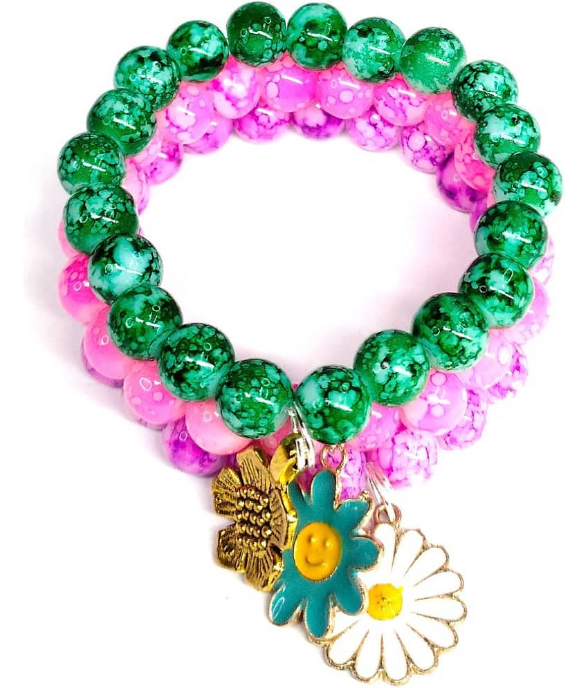 DAIVYA WELLNESS - Multicolor Bracelet ( Pack of 3 ) view 2