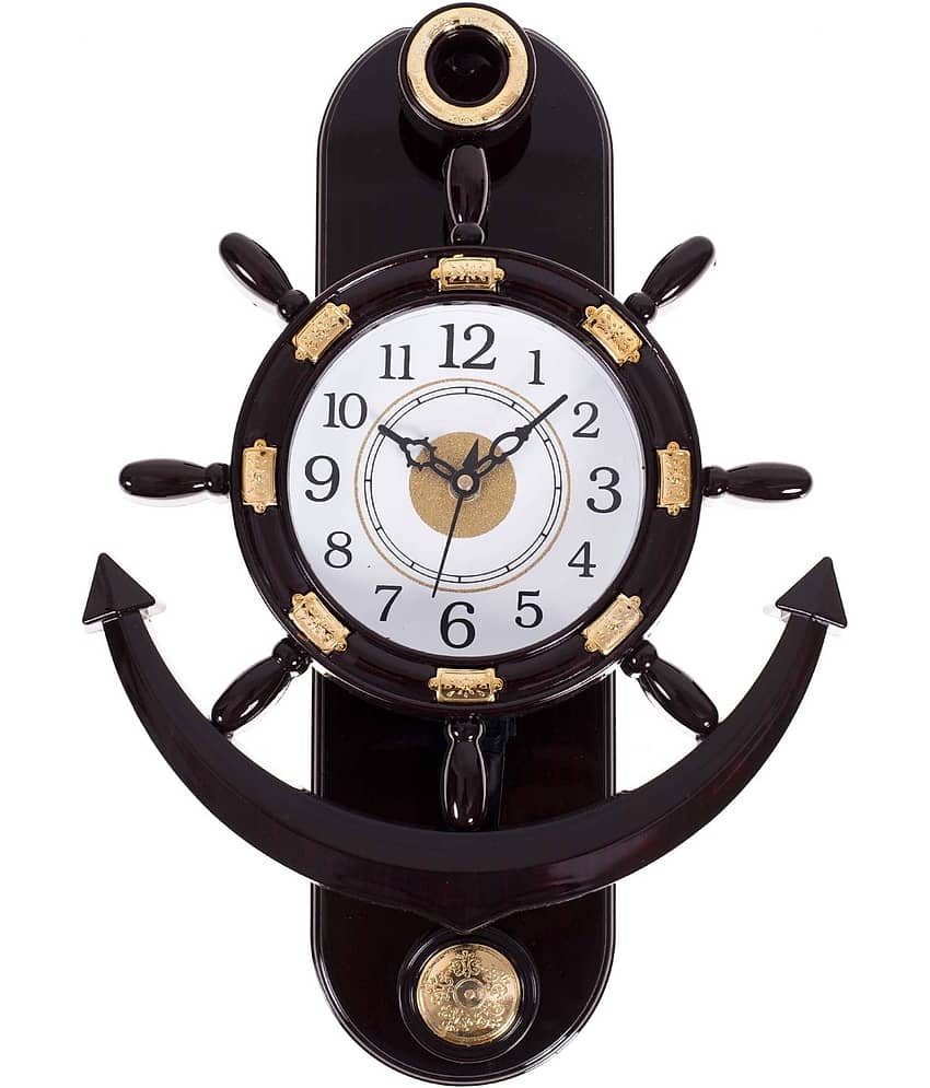 shivaira Assymetric Analog Wall Clock