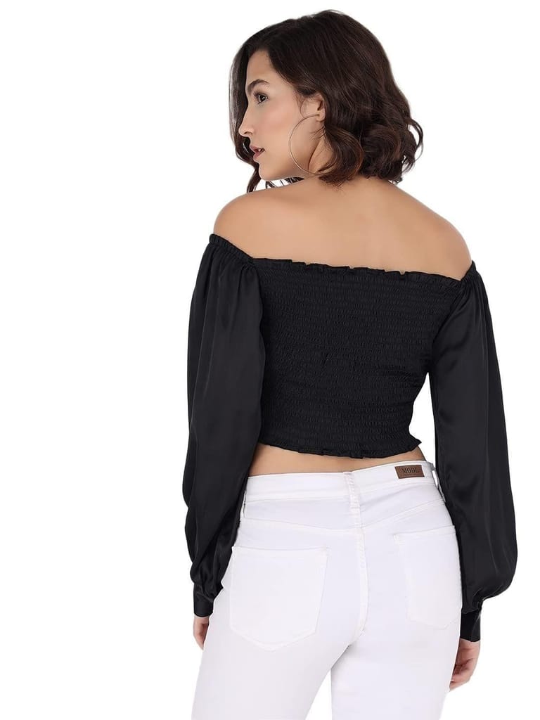 Kulfi Stylish Crop Top for Women and Girls view 2