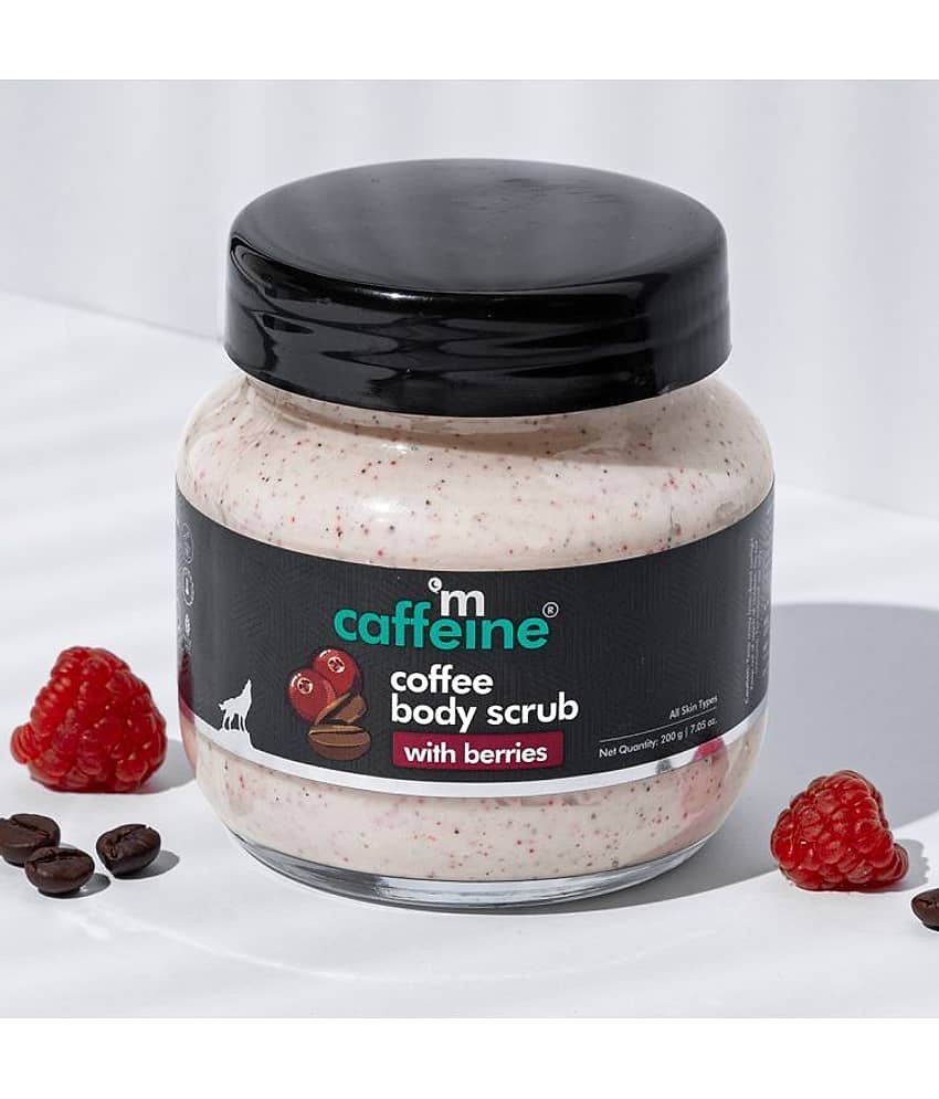 mCaffeine Coffee Body Scrub with Berries 200gm (Pack of 1) view 2
