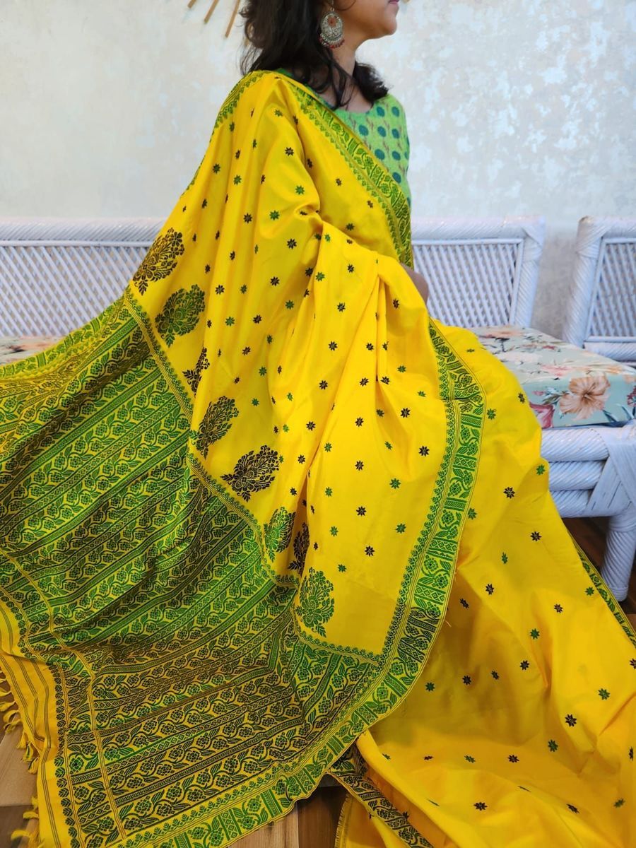 Mullberry Silk Saree view 2