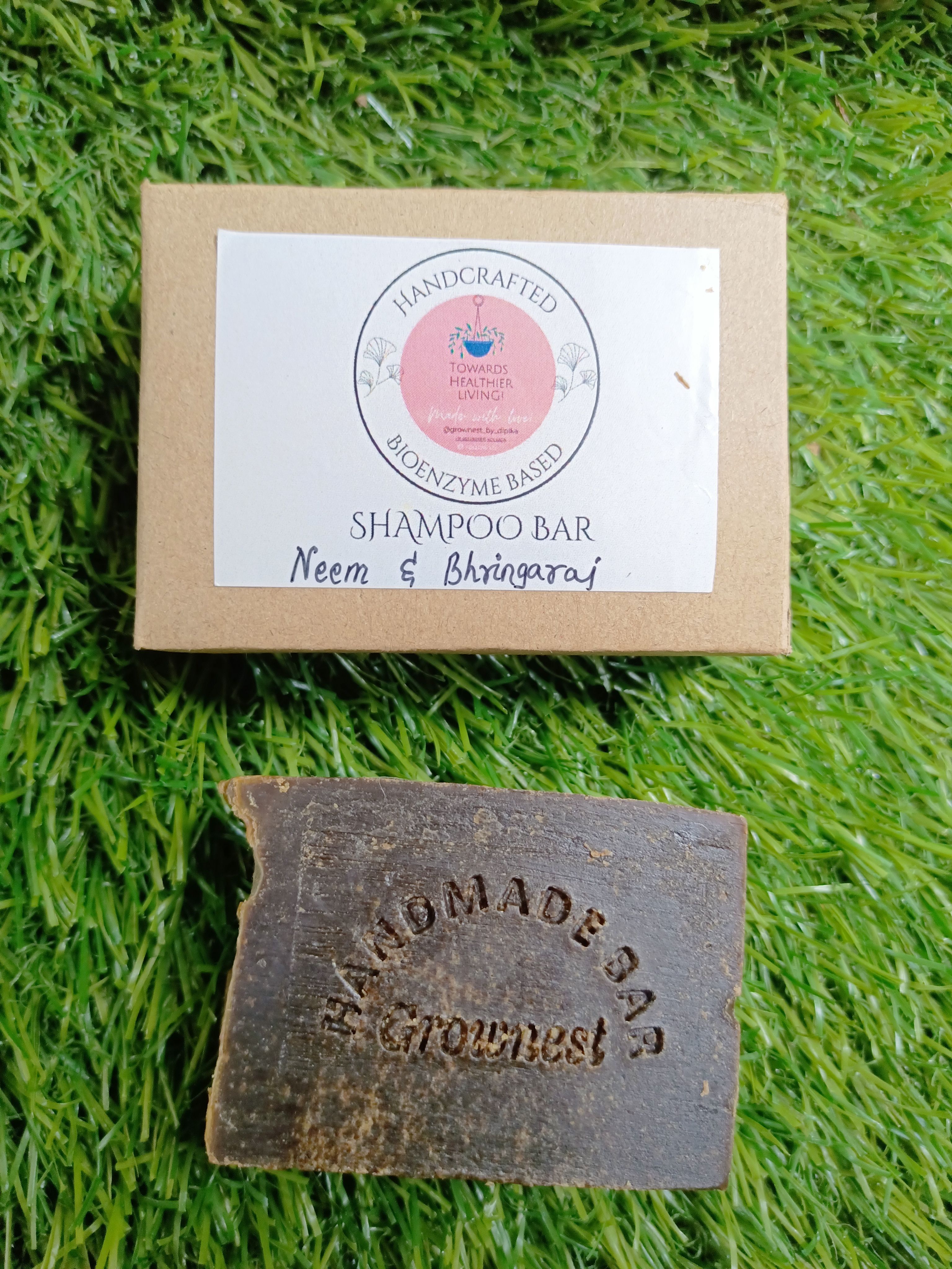 Glownest By Grownest Probiotic Shampoo Bar, 95 gm