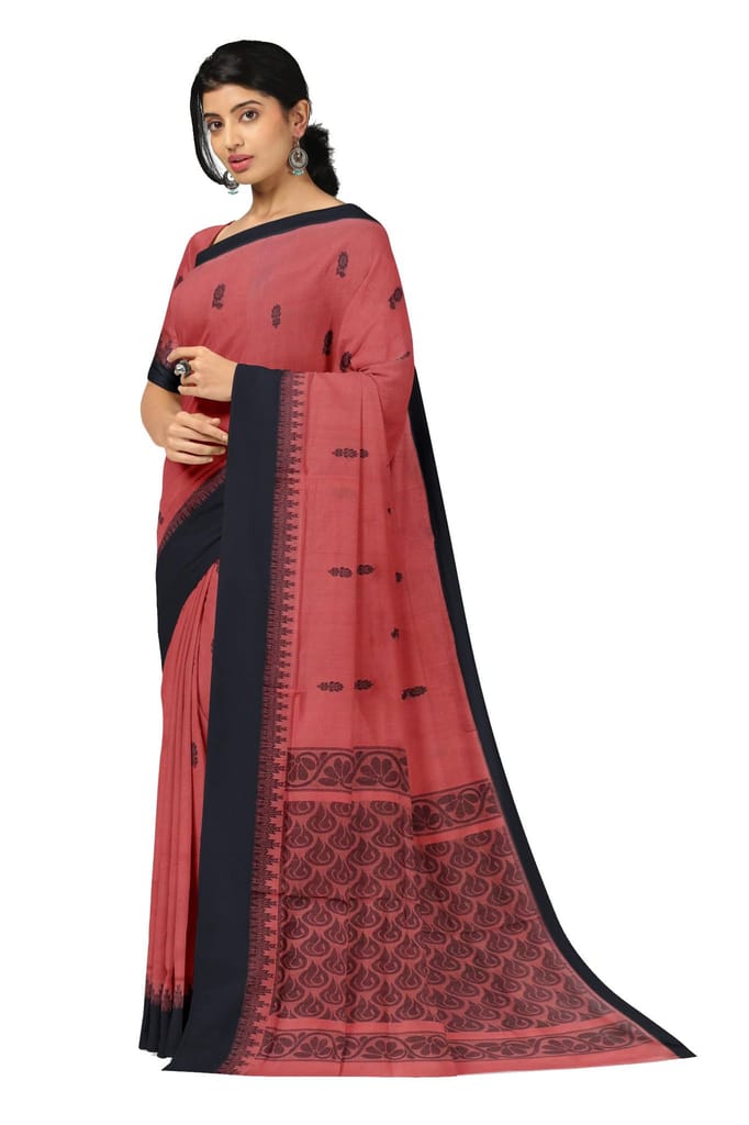 APCO Handloom (A Andhra Pradesh Govt Emporium)- Women's Traditional Pure Handloom Rajahmundry/Angara Cotton Saree | ACS0049 view 2