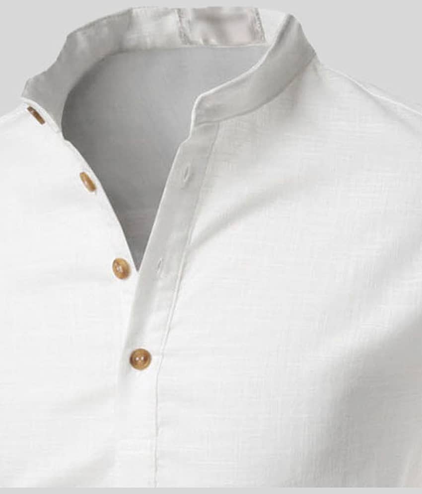Vida Loca - Peach Cotton Slim Fit Men's Casual Shirt ( Pack of 1 ) view 2