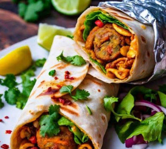Chaap Tikka Kathi Roll