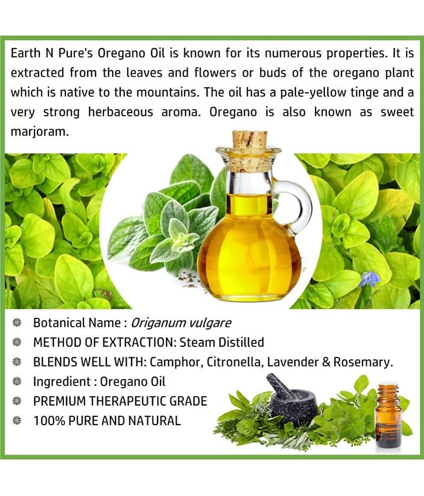 Earth N Pure - Oregano Essential Oil 50 mL ( Pack of 1 ) view 2