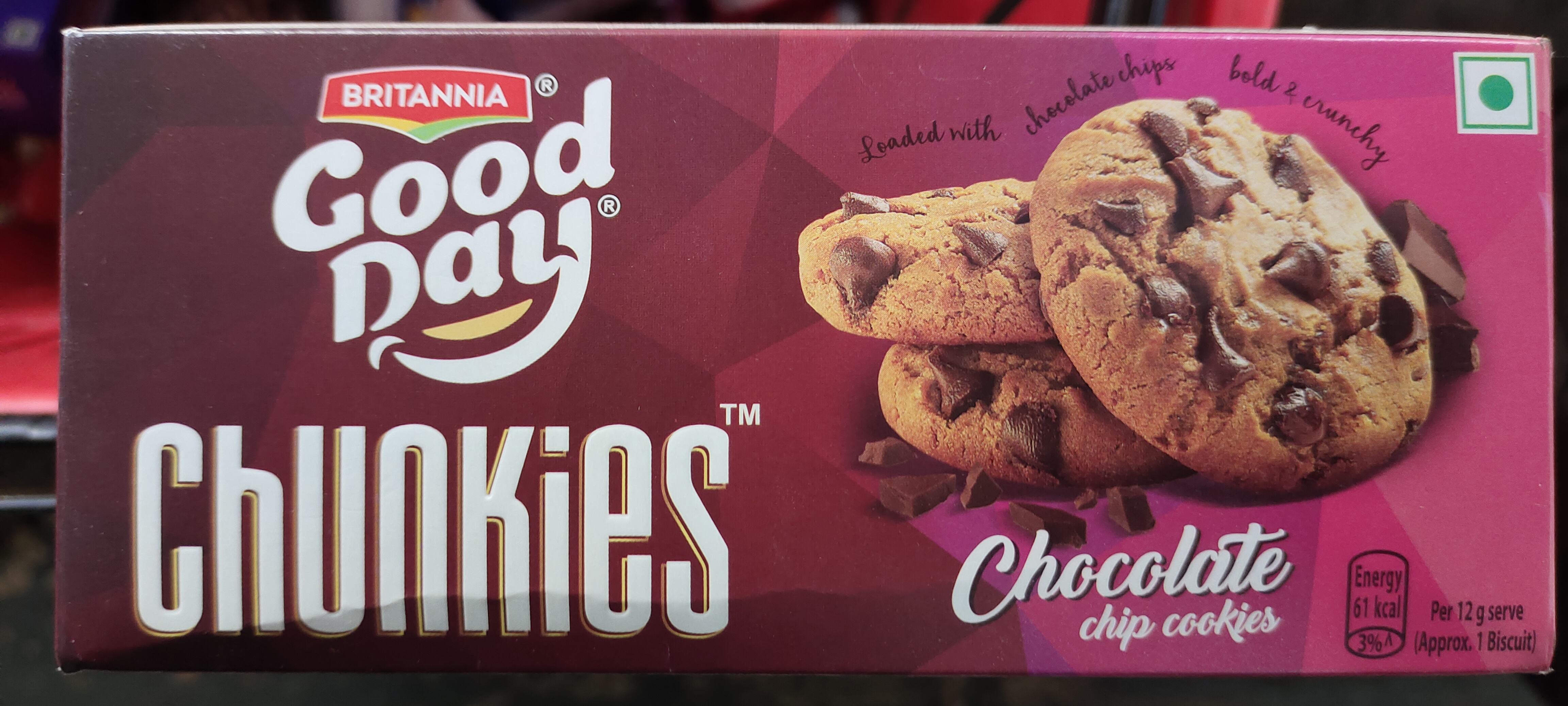 Britannia Good Day Chunkies Chocolate Cookies