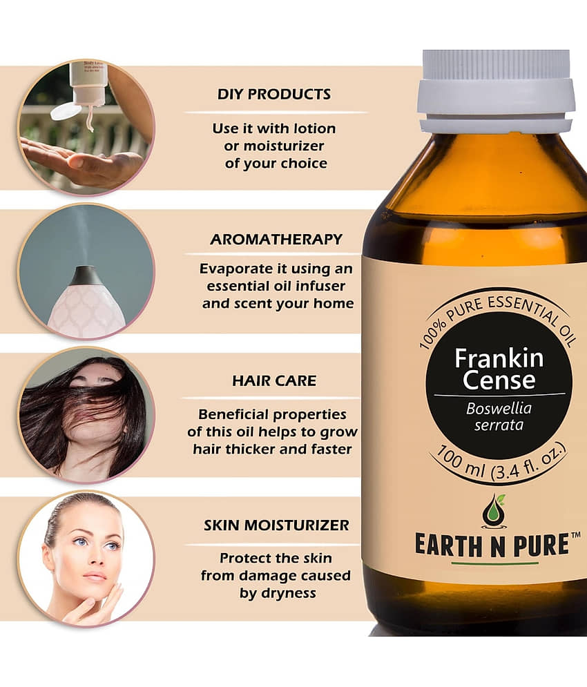 Earth N Pure - Frankincense Essential Oil 100 mL ( Pack of 1 ) view 2