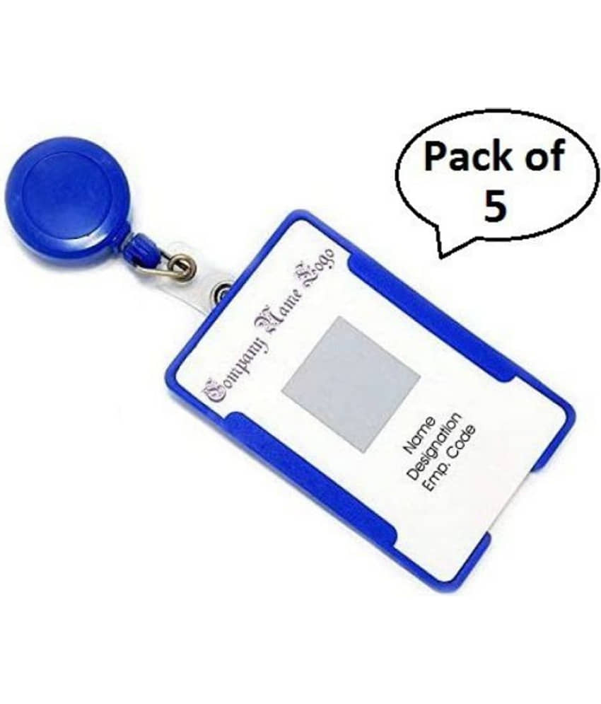 FSN Plastic Card Holder ( Pack 5 )
