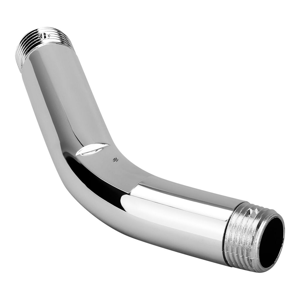 Orvos Shower arm, Curved, ABS, with Salt Tested Chrome Plating, 6 inches, for Front fit Showers in high end Luxury bathrooms view 2