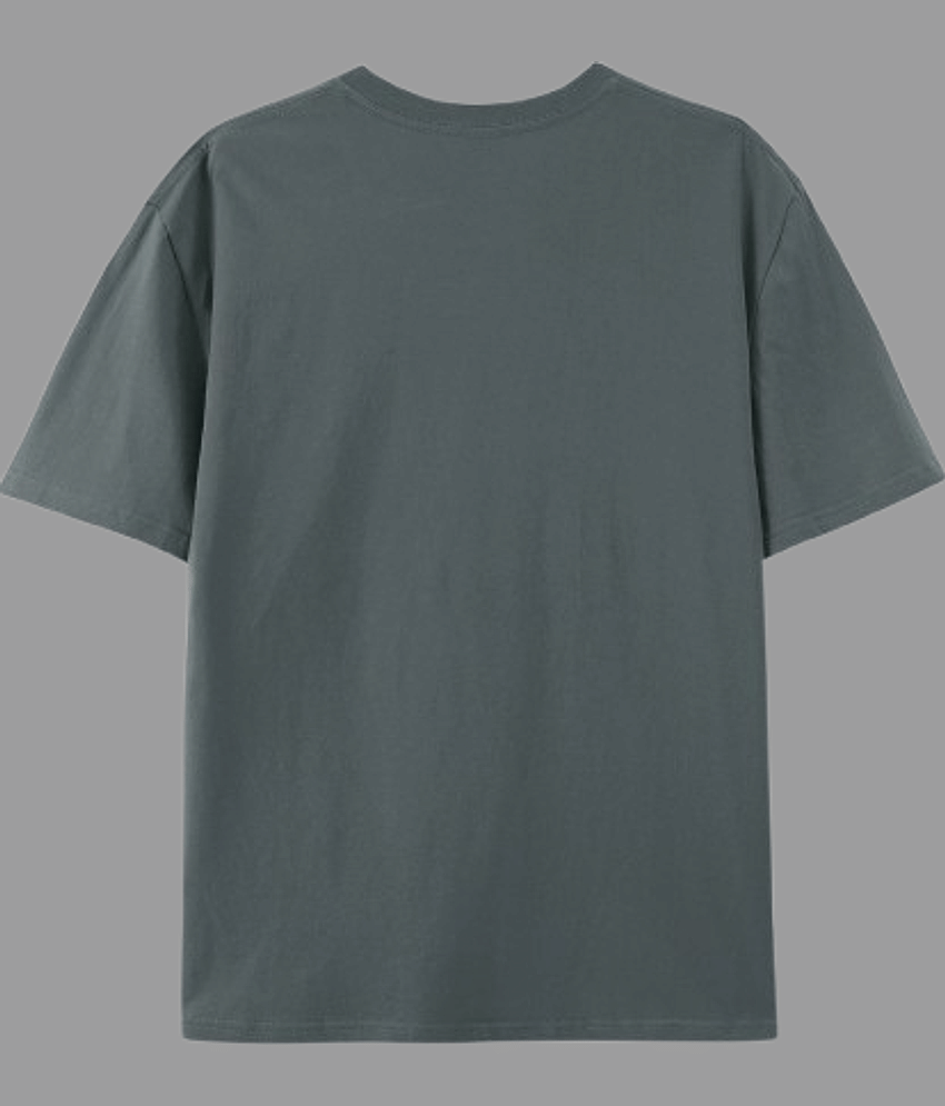 ELBATROSS Men Polyester Regular Fit Printed T-Shirt ( Black ) view 2