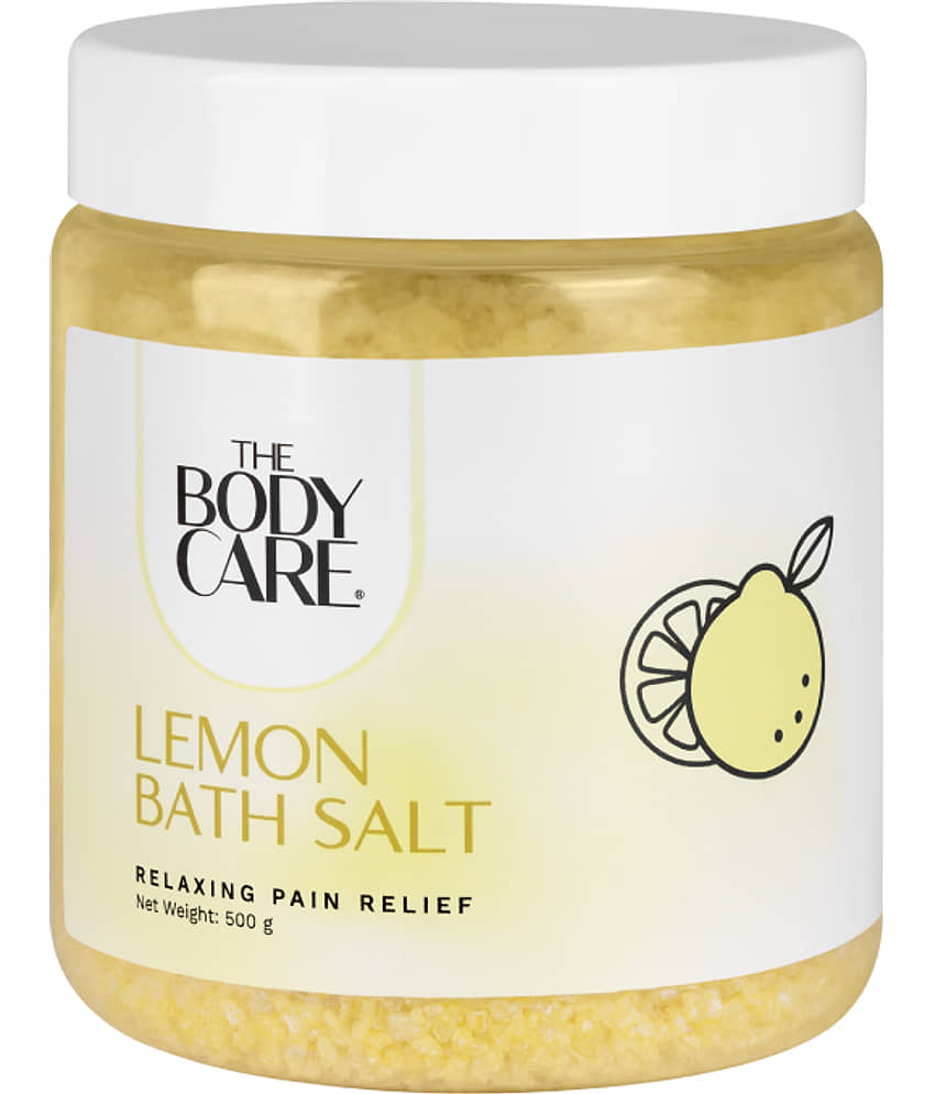 The Body Care Cool Refreshing Lemon Bath Salt ( Parabean Free ( 500g)