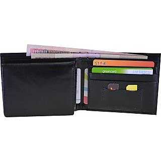 arpera-Black-Leather-Mens Wallet-with removable card holder-C11427-1 view 2