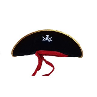 Pirate Hat Black Color Fit To All