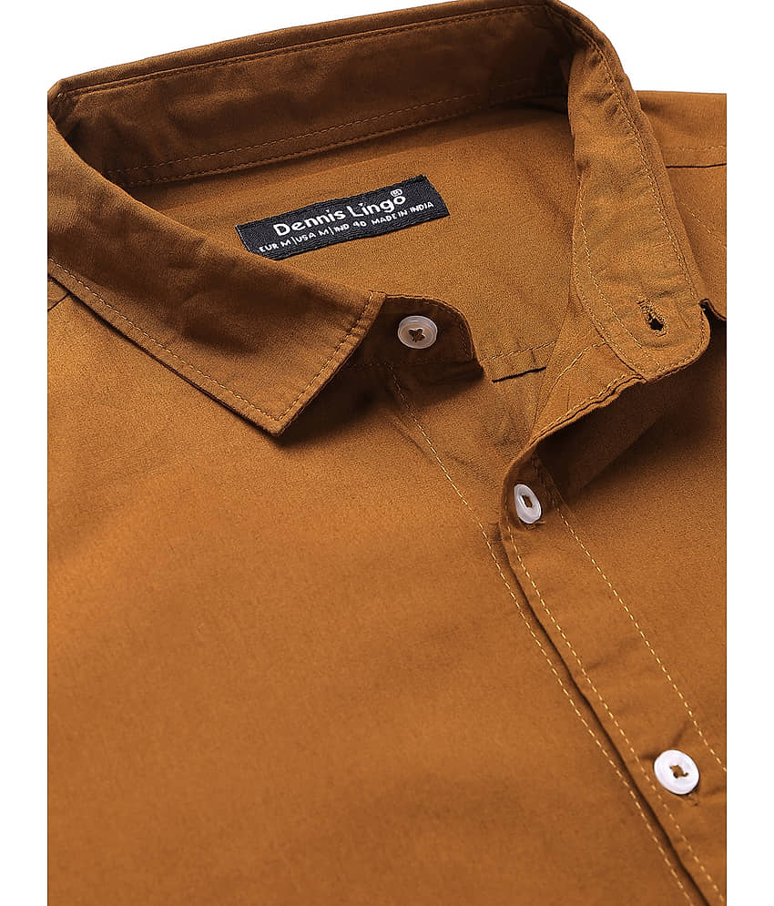 Dennis Lingo - Black 100% Cotton Slim Fit Men's Casual Shirt ( Pack of 1 ) view 2