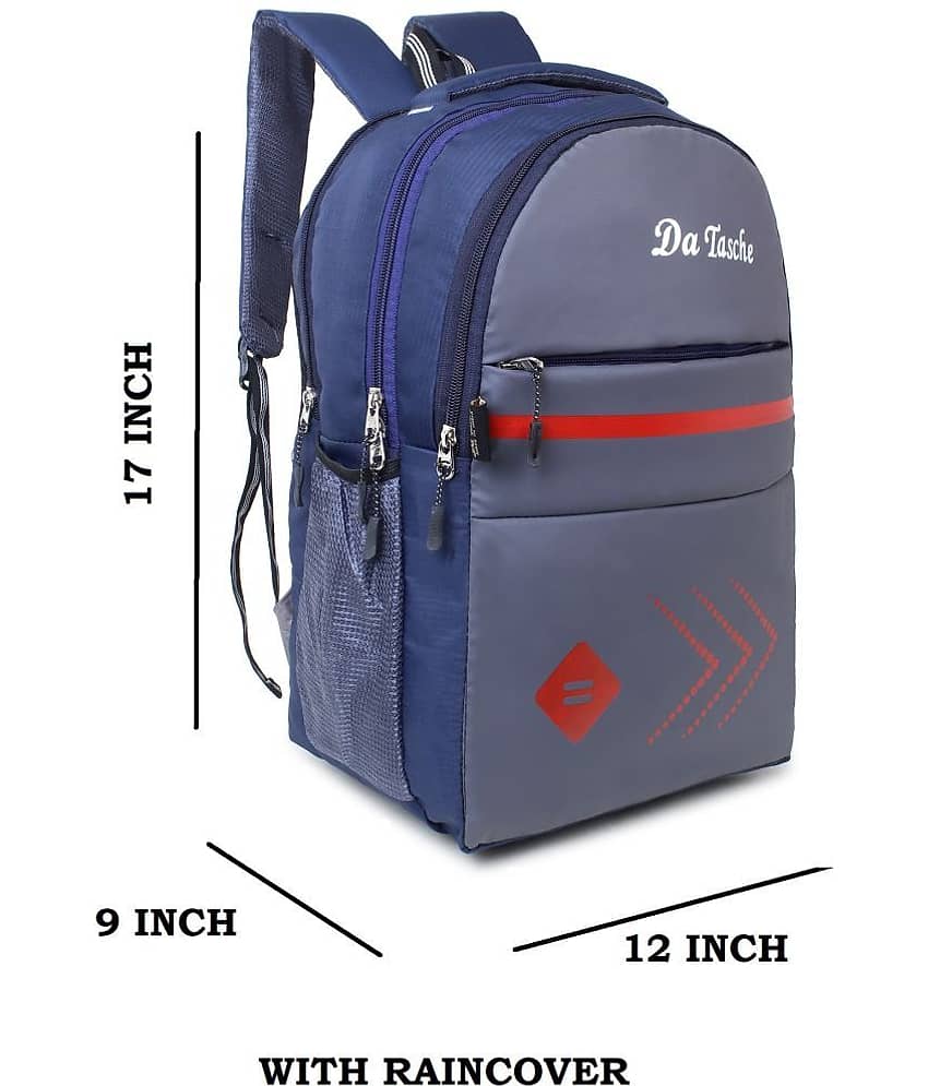 Da Tasche 30 Ltrs Red Polyester College Bag view 2