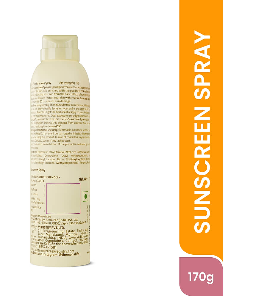Moha Sunscreen Spray 170gm view 2