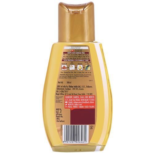 Dabur Almond Hair Oil With Almonds, 500 ml view 2