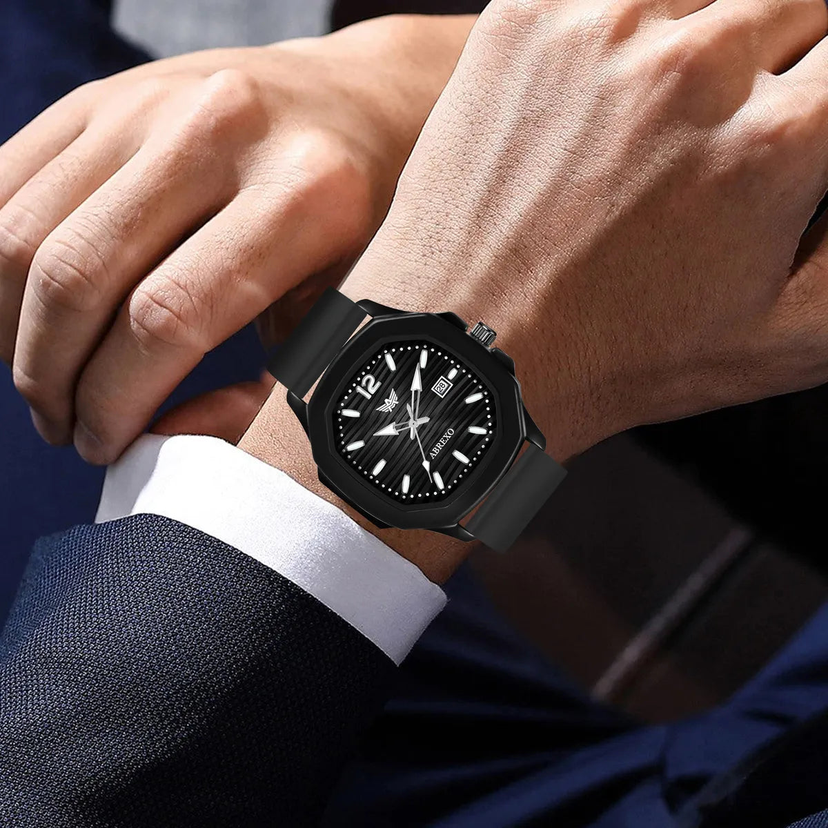 Black Dial Analog Watch view 2