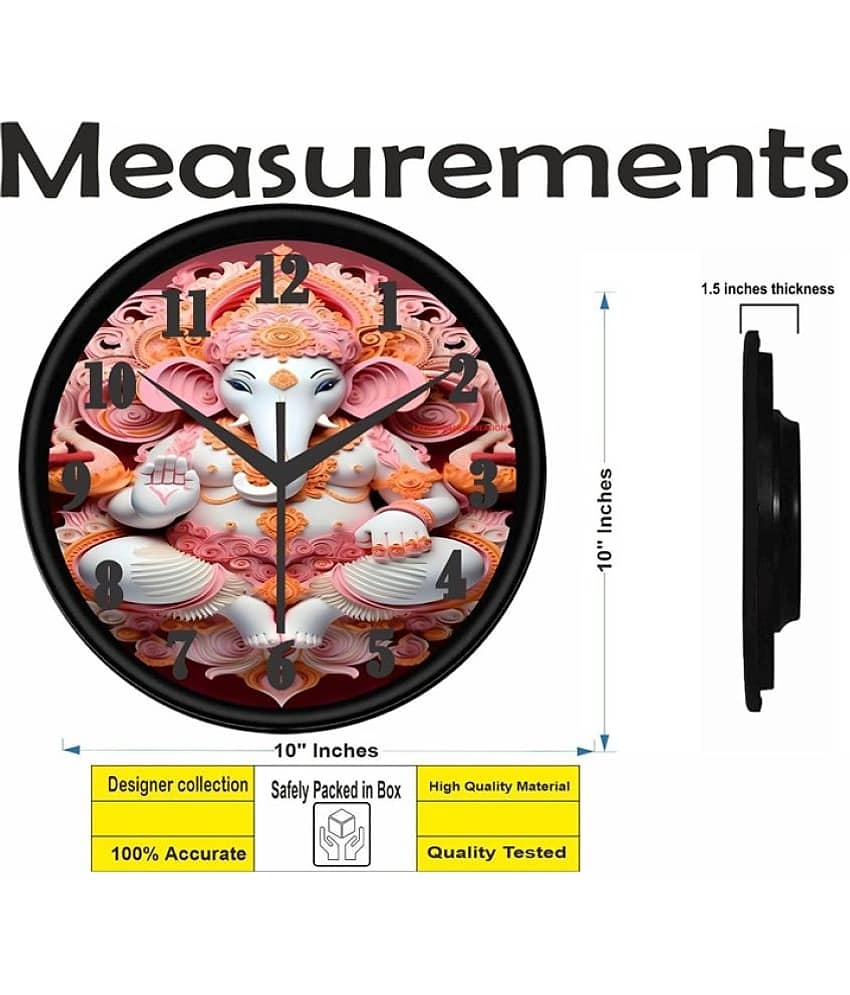 KP CRAFT Circular Analog Wall Clock view 2