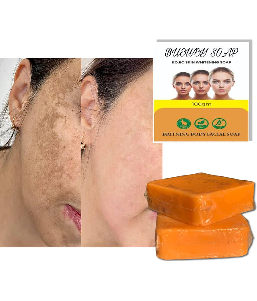 BUEWEY Beauty skincare sinche Body Soap Natural Soap for All Skin Type ( Pack of 2 )