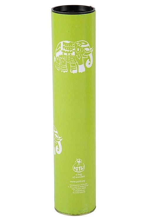DIY Block Print Your Own Dupatta kit Green Elephant view 2