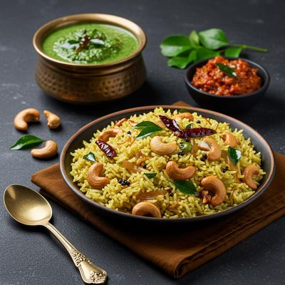 Kaju with Gongura Pachadi Annam [450 grams]