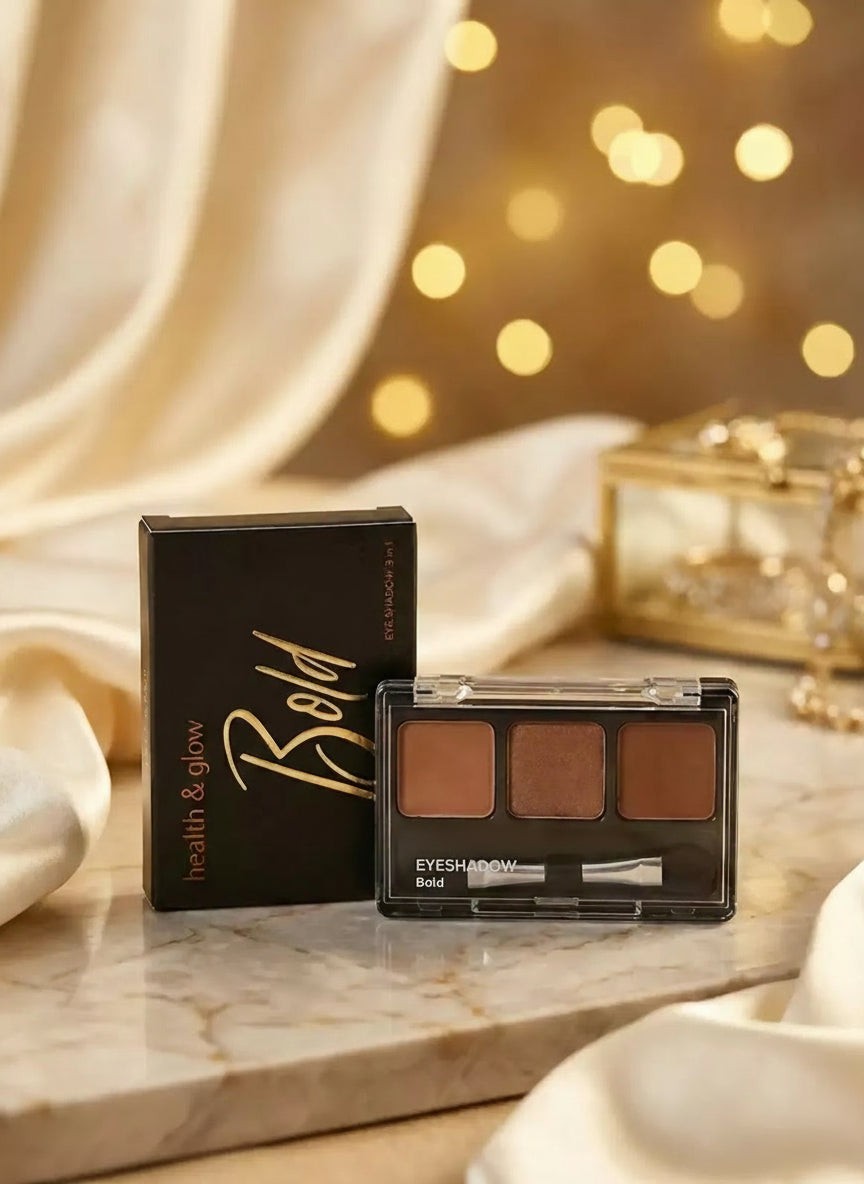 Health & Glow Eyeshadow Palette 3 in 1 Bold view 2