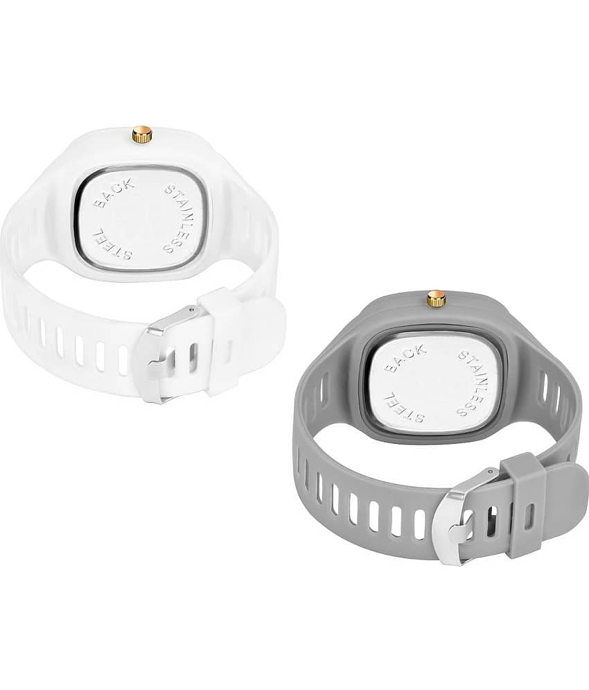 Hala - Multicolor Silicon Analog Men's Watch view 2
