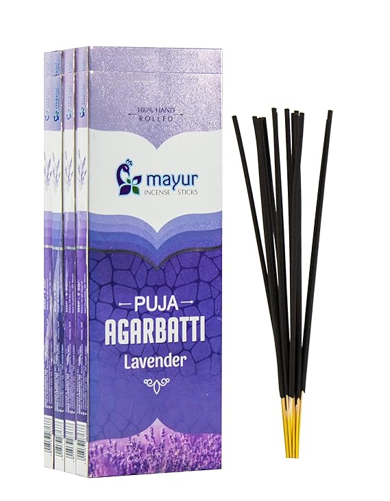 India Celebrates Agarbatti Lavendar, 60 Sticks view 2