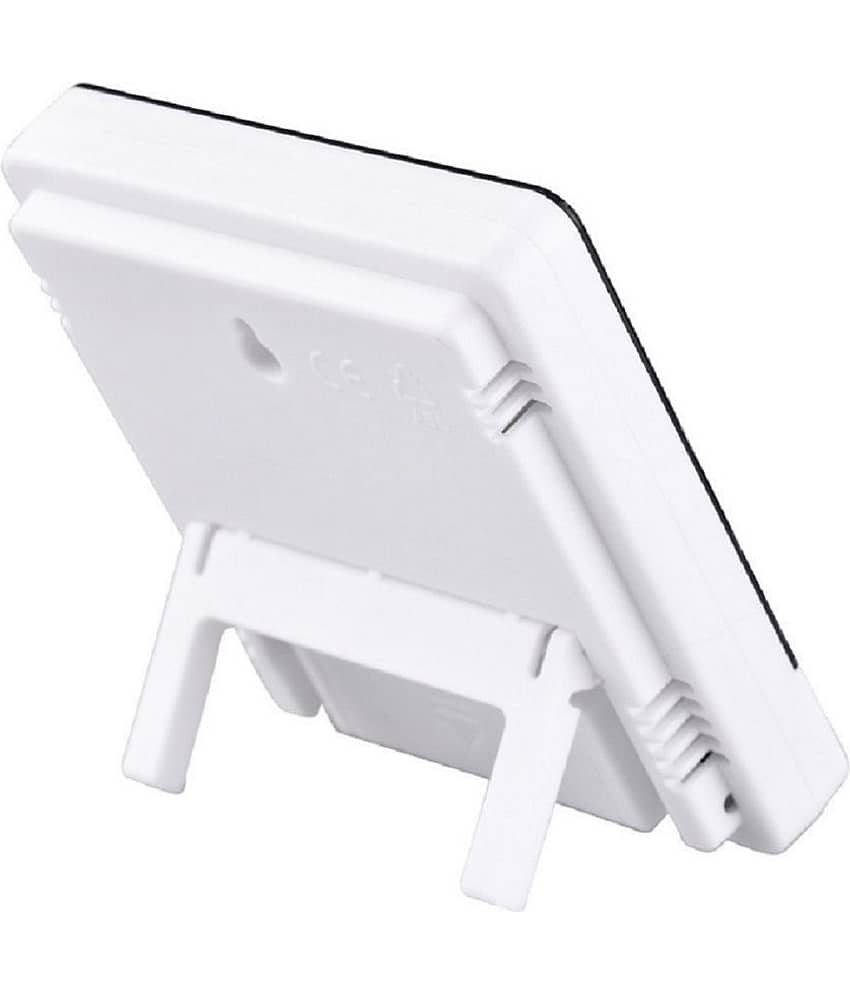 inshop Temperature, Humidity, Time Display Meter with Alarm Clock, Wall Mount or Table Top view 2