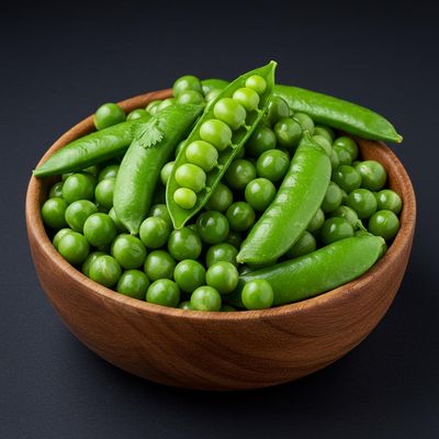 Plain green peas
