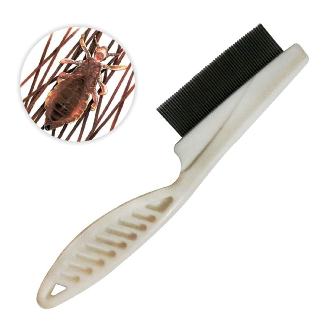 Q D Safe Lice Nit Comb Eco Friendly Non Toxic Head Lice Remover with handle Tool hair lice tool view 2