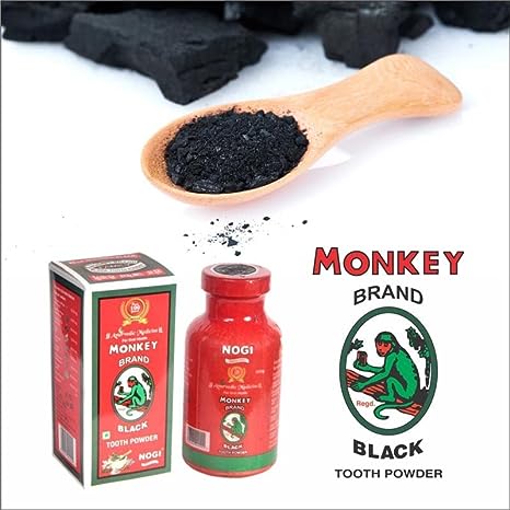 Monkey Brand Tooth Powder 200 Gms view 2