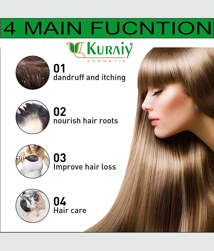 KURAIY NATURAL ALOE VERA SHAMPOO 200ML PACK OF 2 view 2