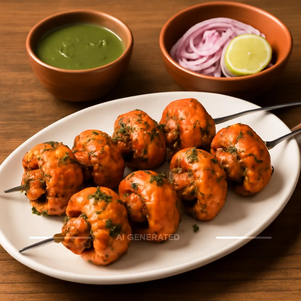 Mushroom Tikka