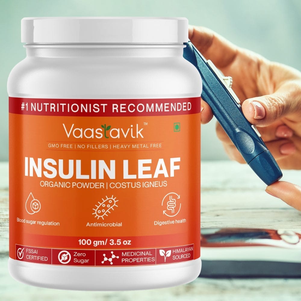 Vaastavik Insulin Leaf Costus Igneus Powder 100gm view 2
