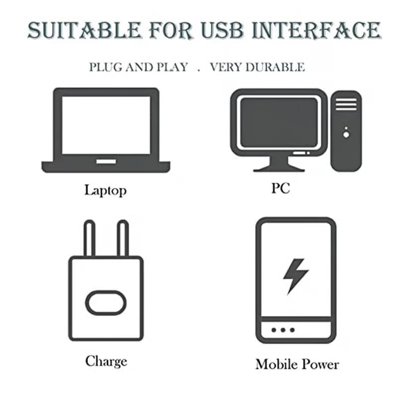 Mini USB Lamp (Set of 4 Pcs) view 2