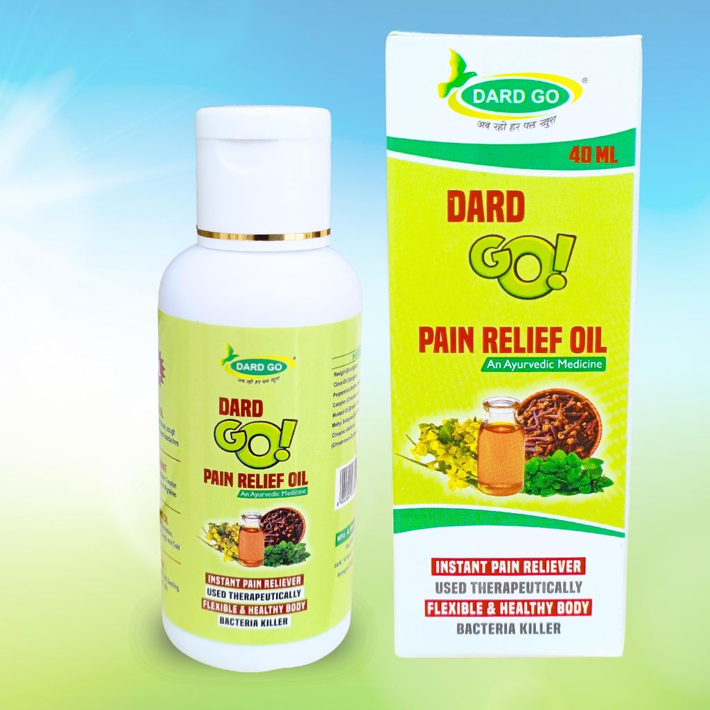 DARDGO Pain Relief Oil Mixture of Ayurvedic Herbs 40 ml Pack of 2 view 2