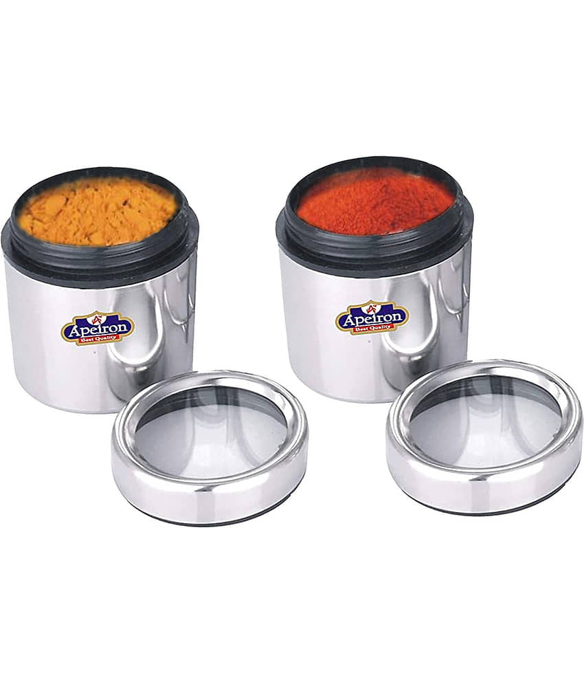 APEIRON Big dabba 6 Steel Food Container Set of 6 400 mL view 2