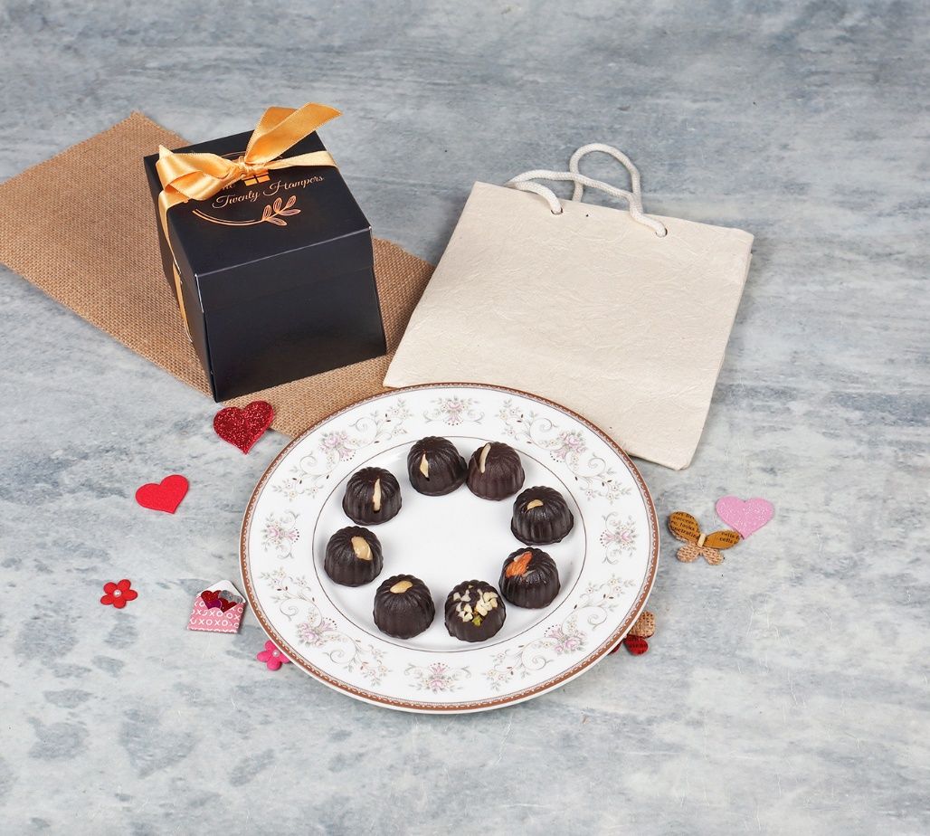Assorted Chocolate Box With Ribbon