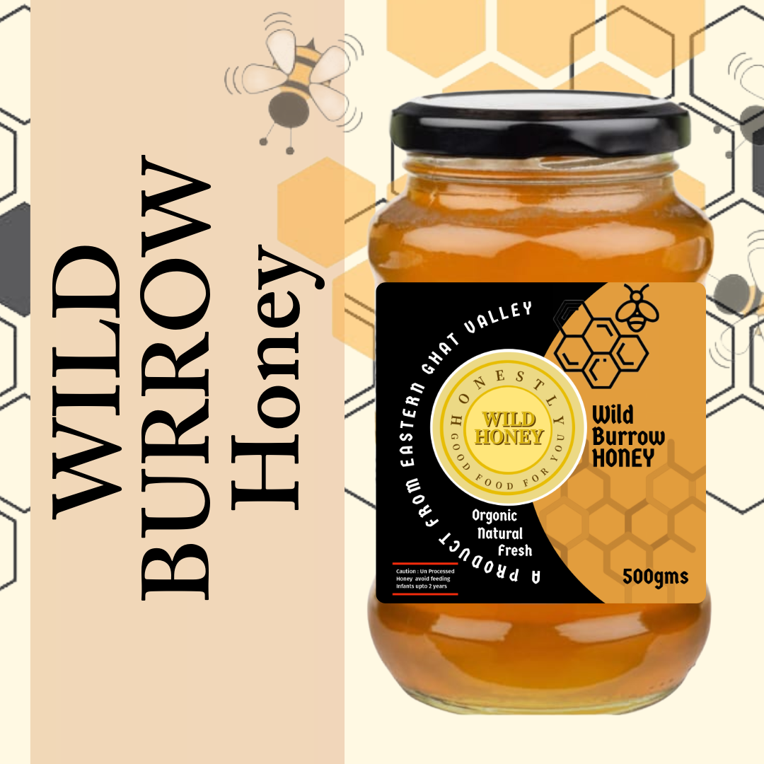 Wild Burrow Honey - 250g