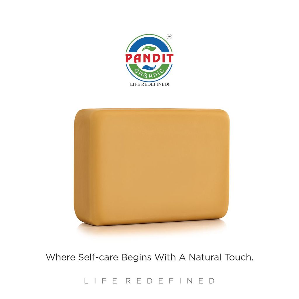 Pure Multani Mitti Organic Handmade Soap Bar (Value Pack - 100 g) – Cold-Pressed Oils, Natural Rose Water & Organic Botanicals, Sulfate & Paraben Free, Ayurvedic Herbal Cleanser for All Skin Types – Exfoliating & Moisturizing view 2