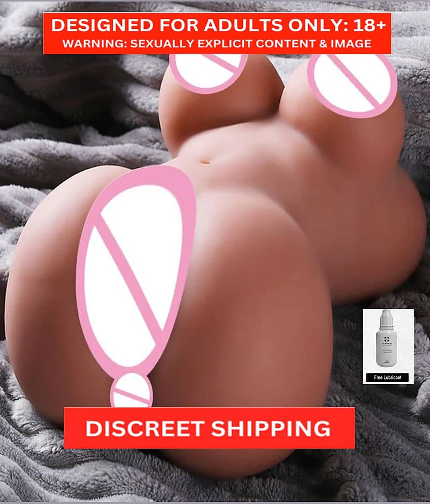 Male Masturbator - 3D Realistic Pussy Ass and Silicone Vagina Butt Anal Adult Products Sex Toys with 2 Hole view 2