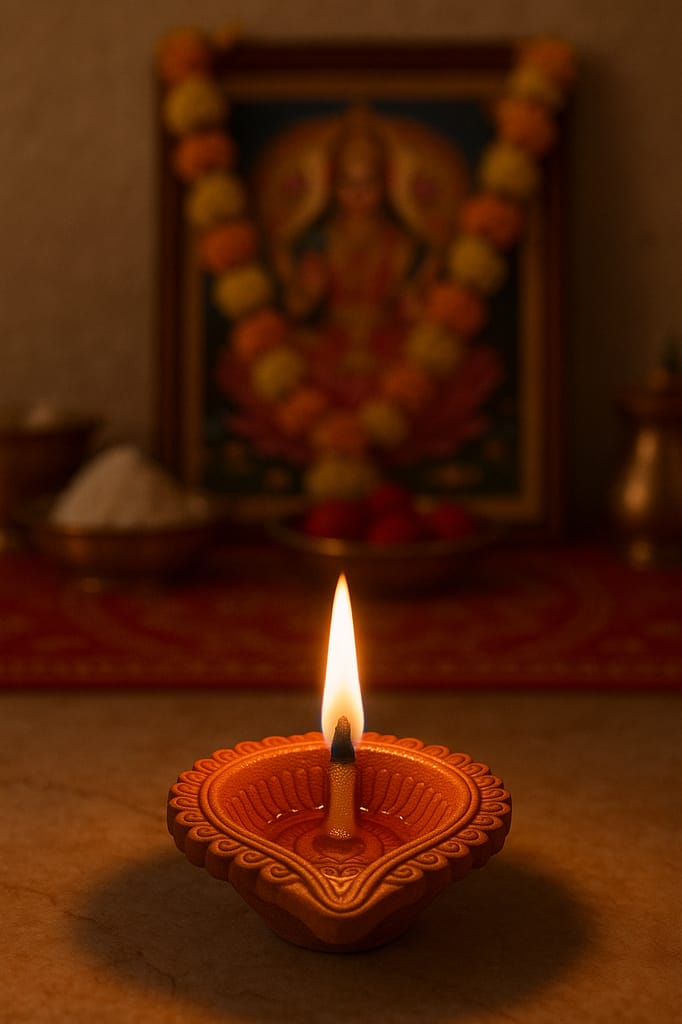 [Pack of 2] Handmade Clay Diya Lamp Set (each pack having 12 pcs) view 2
